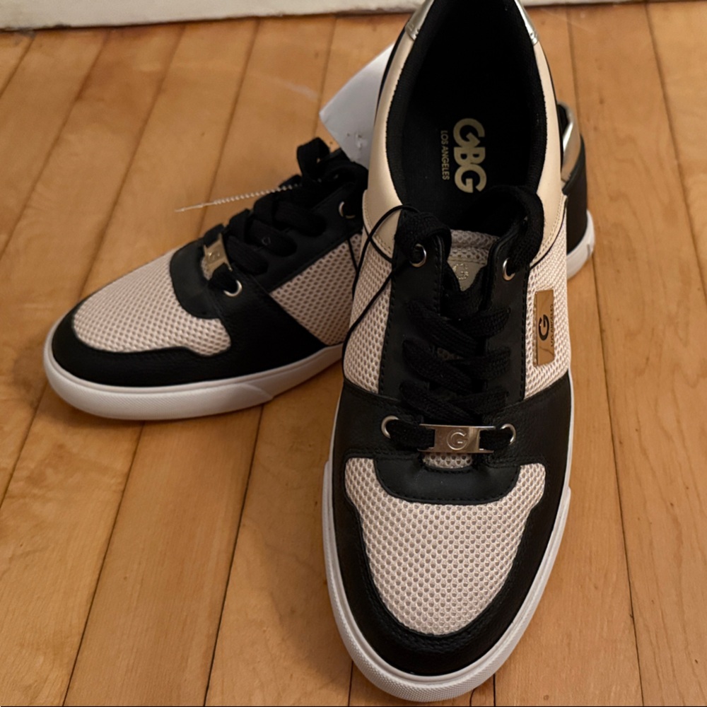 G by Guess Black and White Sneakers
